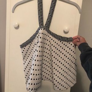 Anthropologie Tops - Anthropology Polka Dot Outline Top Size Small Anthropologie Tops - Anthropology Polka Dot Outline Top Size Small